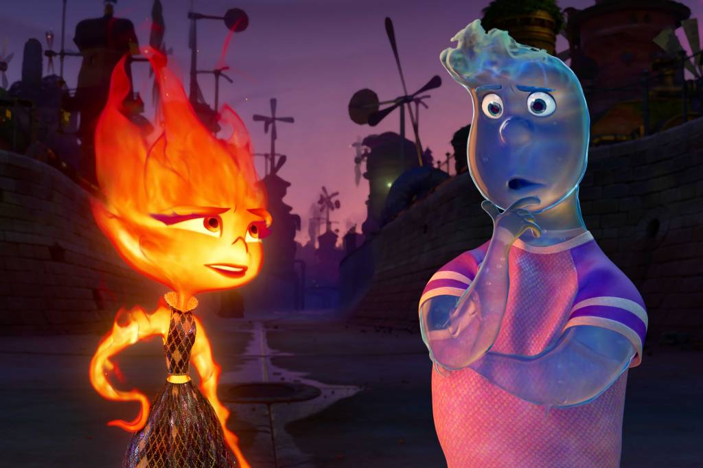 “Elementos” chega aos cinemas retomando a melhor fórmula da Pixar