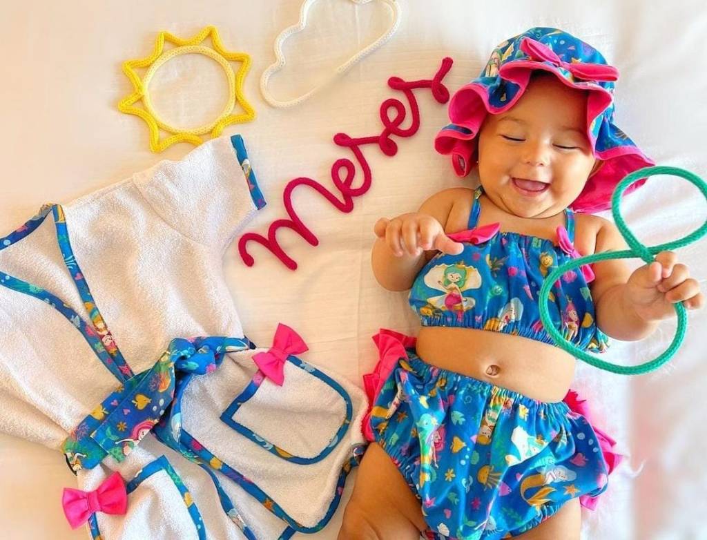 Fotos de mesversário do bebê: inspire-se nas ideias das famosas!