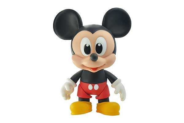 boneco plástico do rato da Disney Mickey