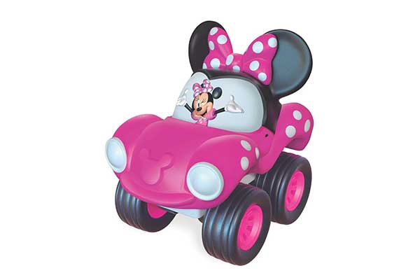 carrinho de brinquedo da personagem Minnie