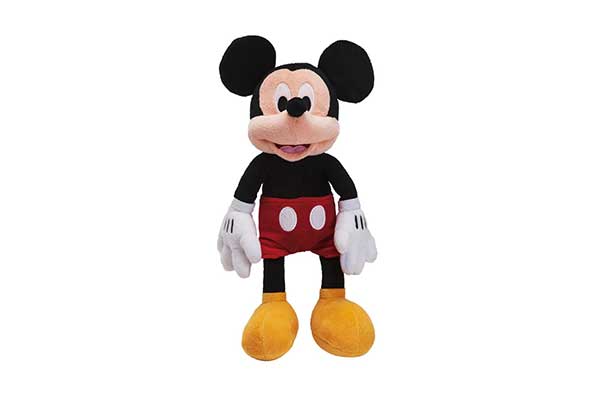 bichinho de pelúcia do personagem Mickey, famoso ratinho da Disney