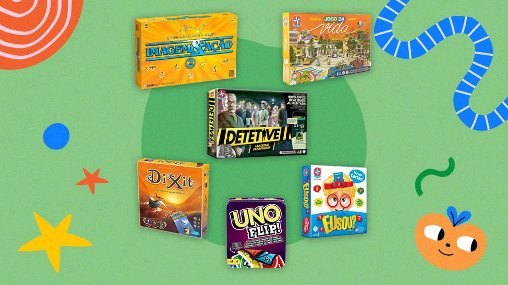 Jogos de tabuleiro que são um presente para toda a família